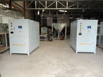 Máy làm lạnh nước 40hp - Nước giải nhiệt