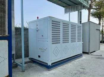 Chiller inverter - Giải nhiệt nước 80hp