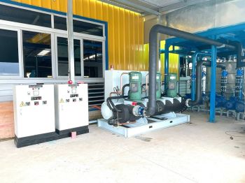 Máy làm lạnh nước 120hp - Nước giải nhiệt